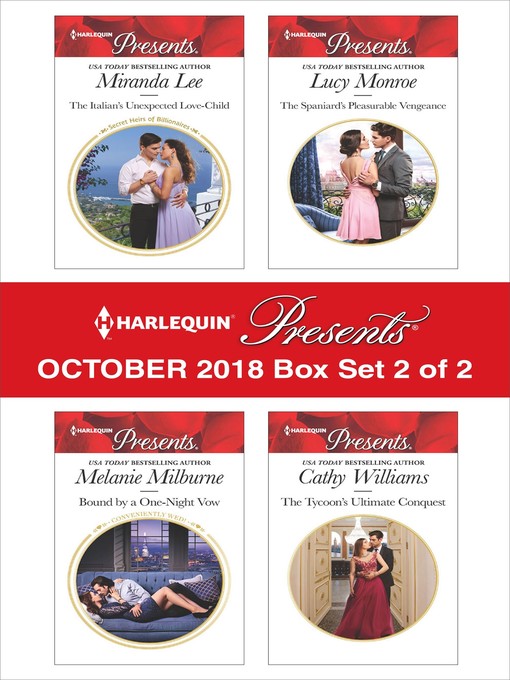 Title details for Harlequin Presents October 2018--Box Set 2 of 2 by Miranda Lee - Available